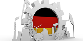 De bedrijfsbetaalenquête voor Duitsland in 2017