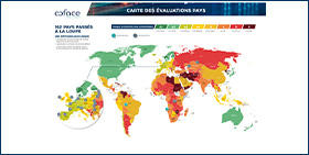 Carte des évaluations du risque pays Coface T4 2022